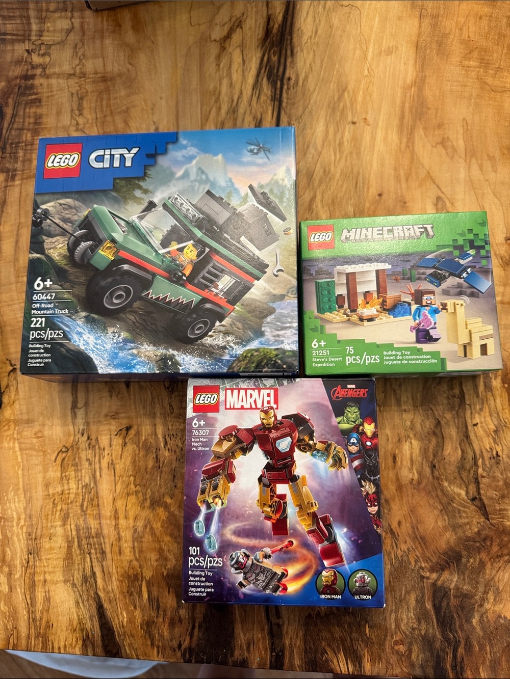 LEGO 3 new in box bundle- 6+